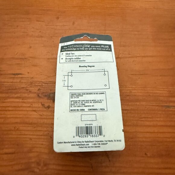 RadioShack 8-Point Solder-Type Jack Board 274-370 Lot of 2 - Picture 2 of 4